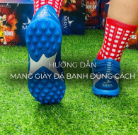 HƯỚNG DẪN MANG GIÀY ĐÁ BANH ĐÚNG CÁCH
