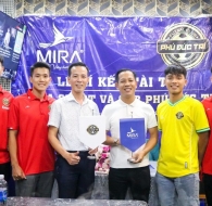 Thương hiệu thể thao MIRA hợp tác cùng CLB Phú Đức Trí phát triển bóng đá phong trào